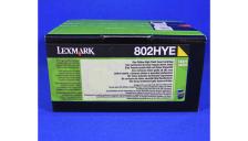 Toner Lexmark 802HYE (80C2HYE) giallo - 141249