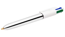 Penna a sfera 4 Colours&trade; Shine Silver - 4 colori di scrittura - 1 mm - 919380
