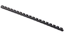 Dorsi plastici a 21 anelli Fellowes - 8 mm - 40 fogli - nero - 5345707 (conf.100)
