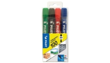 Marcatore permanente SCA 100 Pilot - punta tonda - 1 mm - assortita - 002701 (conf.4)