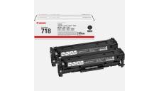 Toner Canon CRG 718 BK 2P (2662B005) nero - 239028