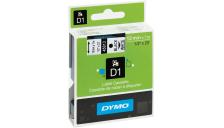 Nastro Dymo 12mm x 7m - 45013 (S0720530) nero-bianco - 260334