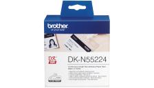 Rotolo etichette Brother DKN55224 nero-bianco - 309271