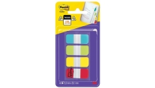 Segnapagina Post-it&reg; Index Strong Mini Post-It - turchese, verde lime, giallo, rosso - 676-ALYR (conf.4)