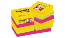 Foglietti Post-it&reg; Super Sticky Rio De Janeiro Post-It - 47,6x47,6 mm - 622-12SSRIO-EU (conf.12)