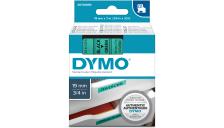 Nastro Dymo 19mm x 7m - 45809 (S0720890) nero-verde - 389381