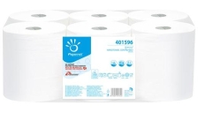 Asciugamani ad estrazione centrale Papernet - 2 veli - 19,7 x 19,25 cm - 450 strappi - 401596 (conf.6)