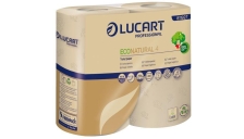 Eco Natural Lucart - rotolo - 2 veli - 400 strappi - 811927 (conf.4)