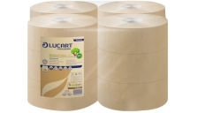 Eco Natural Lucart - mini jumbo - 2 veli - H 9,8x&Oslash; 18 cm - 405 strappi - 812152 (conf.12)