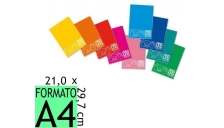 Quaderni A4 One Color 100 Blasetti - A4 - 5 mm - 36+2 - 1924 (conf.10)