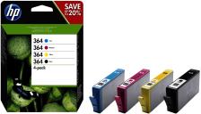 Cartuccia HP 364 (N9J73AE) nero-ciano-magenta-giallo - 414038