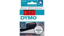 Nastro Dymo 9mm x 7m - 40917 (S0720720) nero-rosso - 433497