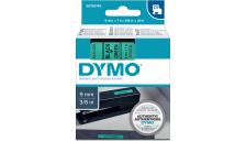 Nastro Dymo 9mm x 7m - 40919 (S0720740) nero-verde - 433519