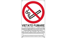 Cartelli Segnalatori - E630105X - Cartelli segnaletici divieto - antincendio
