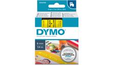 Nastro Dymo 6mm x 7m - 43618 (S0720790) nero-giallo - 699039