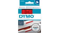 Nastro Dymo 19mm x 7m - 45807 (S0720870) nero-rosso - 764478