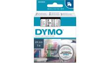 Nastro Dymo 24mm x 7m - 53710 (S0720920) nero-trasparente - 859816