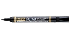 Marcatore permanente N850 Pentel linea Amiko - tonda - 2 mm - nero - N850-AE (conf.12)