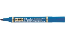 Marcatore permanente N850 Pentel linea Amiko - tonda - 2 mm - blu - N850-CE (conf.12)