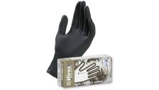 Guanti monouso in nitrile nero Hirex Icoguanti - M - DPI 3 cat. - ESBN M (conf.100)