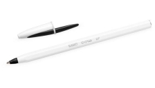Penne Cristal UP Bicolor Bic - Bianco/Nero - 949880 (conf.20)