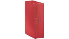 Scatole portaprogetti Eurobox Esselte - dorso 10 cm - 25x35 cm - rosso - 390330160 (conf.5)