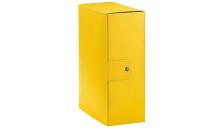 Scatole portaprogetti Eurobox Esselte - dorso 12 cm - 25x35 cm - giallo - 390332090 (conf.5)