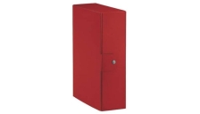 Scatole portaprogetti Delso Order Esselte - dorso 10 cm - 25x35 cm - rosso - 390390160
