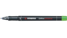 Marcatore OHPen universal  Stabilo - superfine - 0,4 mm - verde - 841/36 (conf.10)