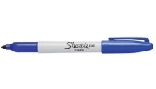 Marcatore permanente Fine Sharpie - 1 mm - blu - S0810950 (conf.12)