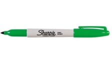 Marcatore permanente Fine Sharpie - 1 mm - verde - S0810960 (conf.12)