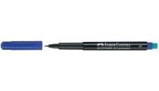 Marcatore permanente Multimark Faber Castell - fine - 0,6 mm - blu - 151351 (conf.10)