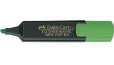 Evidenziatore Textliner 48 Refill Faber Castell - verde - 154863 (conf.10)