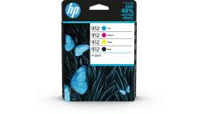 Cartuccia HP 912 (6ZC74AE) nero-ciano-magenta-giallo - B00244