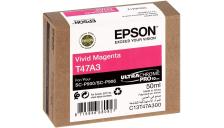 Cartuccia Epson T47A3 (C13T47A300) magenta vivido - B00827
