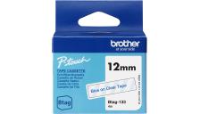 Nastro Brother Btag 133 (BTAG133) blu-trasparente - B03371