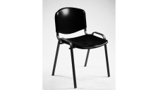 Sedia visitatore Conferenza nera in PP struttura nera - 002/ISOPNN - D01557