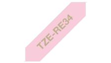 Nastro Brother TZERE34 oro-rosa - D01969