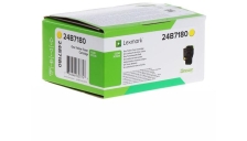 Toner Lexmark 24B7180 giallo - D02284