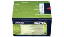 Toner Lexmark 802XYE (80C2XYE) giallo - D02302