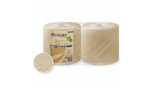 Strofinacci industriali a rotolo Econatural 3800 3 veli - 800 strappi Lucart - 851217 - D06645