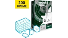Bancale Carta A4 Impulse Premium - 80 g/m², spessore 105 µm, punto di bianco cie 161da 200 risme - D06655