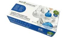 Guanti monouso in nitrile senza polvere taglia M - D08395