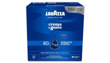 Capsule caffè Lavazza gusto Crema e Gusto in alluminio compatibile Nespresso - 7020 - D08636