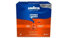 Capsule caffè Lavazza gusto Crema e Gusto Forte in alluminio compatibile Nespresso - 7021 - D08637