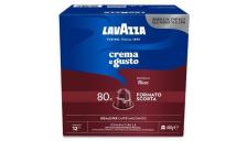 Capsule caffè Lavazza gusto Crema e Gusto Ricco in alluminio compatibile Nespresso - 7033 - D08638