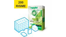 Bancale Carta A4 Impulse Premium - 75 g/m², spessore 102 µm, punto di bianco cie 161 da 200 risme