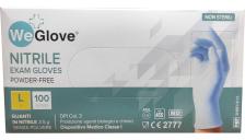 Guanti in Nitrile Taglia L colore Azzurro WeGlove (Conf. 100)