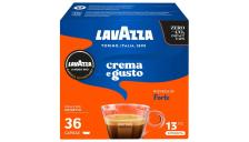 Capsule caffè Lavazza gusto Crema e Gusto Forte in alluminio compatibile Lavazza a modo mio (Conf. 36)