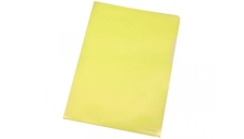 Cartellina a L Q-Connect ppl ecologico giallo Confezione da 100 pezzi - KF00308 - P00039
